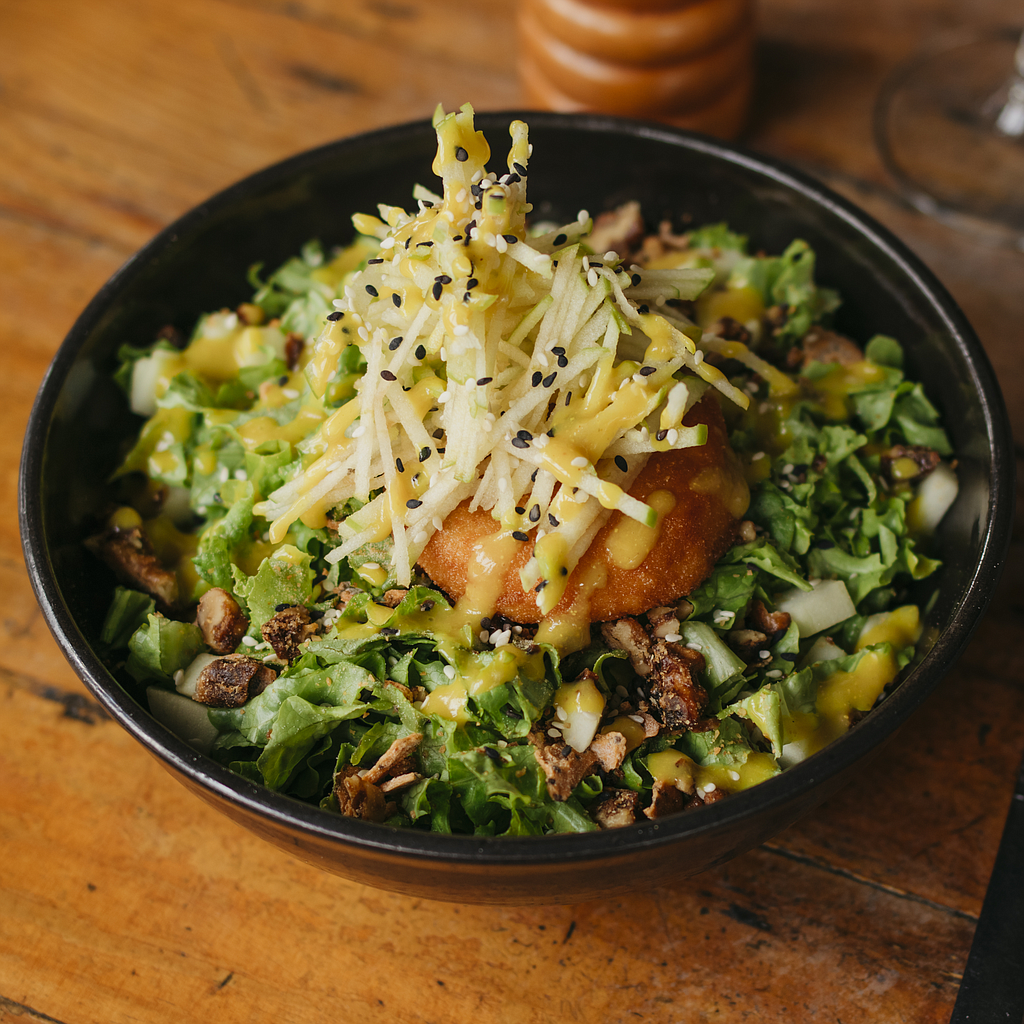 ENSALADA DE QUESO DE CABRA