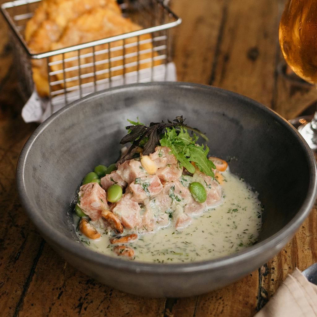 CEBICHE DE SALMÓN